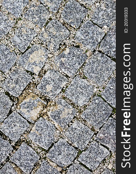 Texture made from a granite causeway. Texture made from a granite causeway