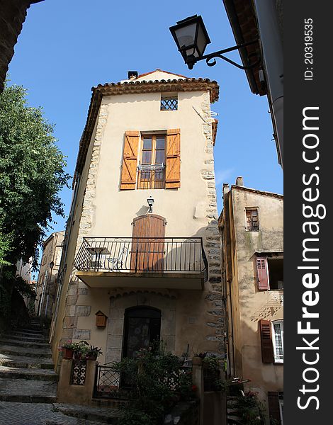 Vintage Street In Callian, France