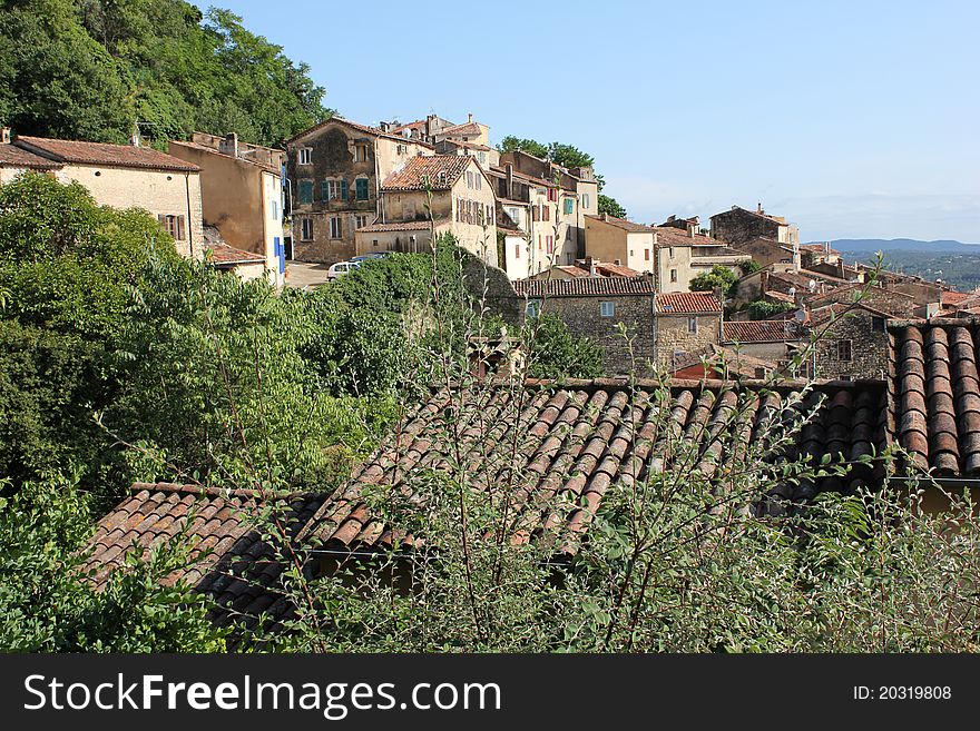 Vintage Street In Callian, France