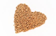 Wheat Berry Heart Stock Images Wheat Berry Heart Stock Images