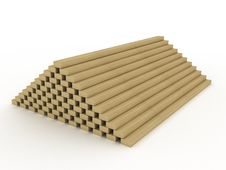 Stack Of Boards Stock Images