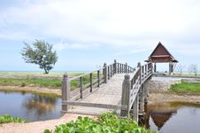 Wooden Bridge Royalty Free Stock Photos Wooden Bridge Royalty Free Stock Photos