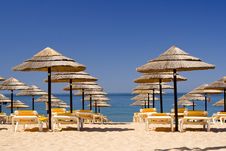 EDZR - Beach Umbrellas Royalty Free Stock Photo EDZR - Beach Umbrellas Royalty Free Stock Photo