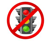 Semaphore Prohibited Stock Photography Semaphore Prohibited Stock Photography