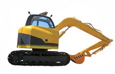 Excavator Royalty Free Stock Photo