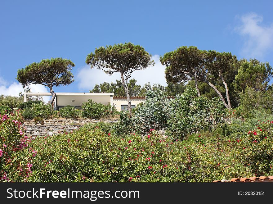 View of Bonne Terrase on The French Riviera