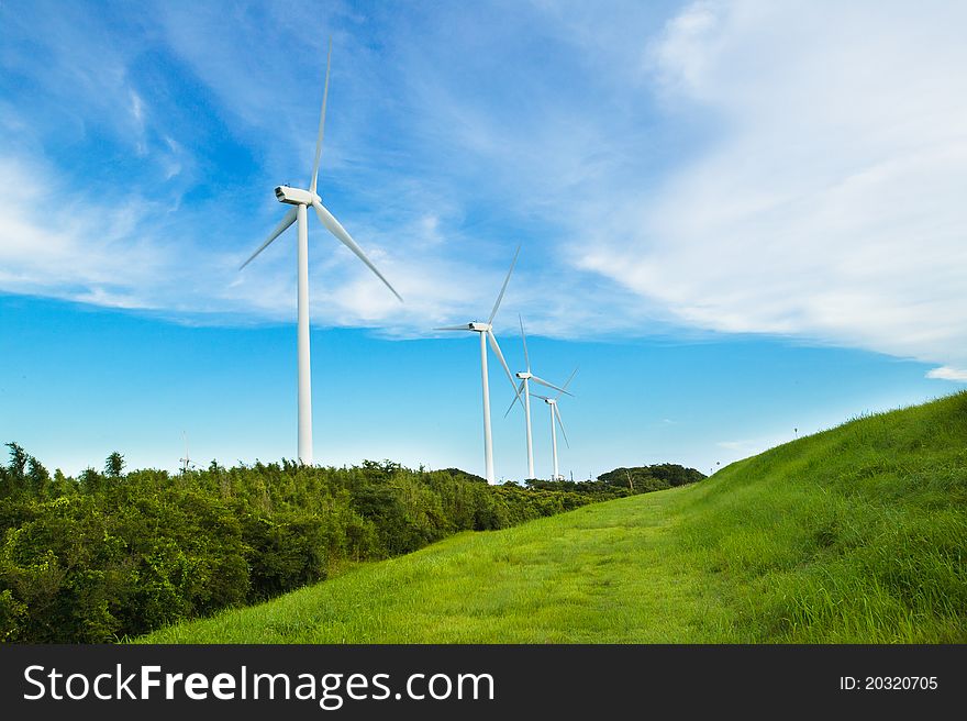 Wind power is the conversion of wind energy into a useful form of energy, such as using wind turbines to make electricity. Wind power is the conversion of wind energy into a useful form of energy, such as using wind turbines to make electricity