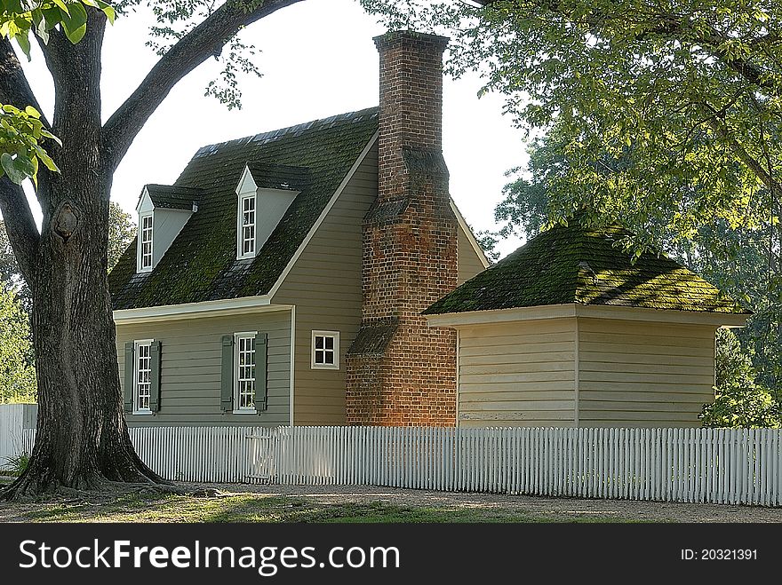 Williamsburg Colonial home