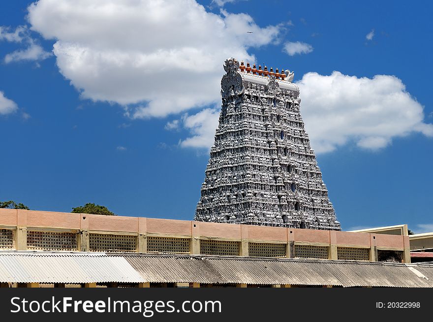 An ancient Hindu temple at Tiruchendur Tamilnaudu India