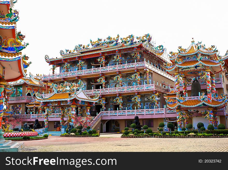 Buddhist Chinese Temple ,A sacred place.