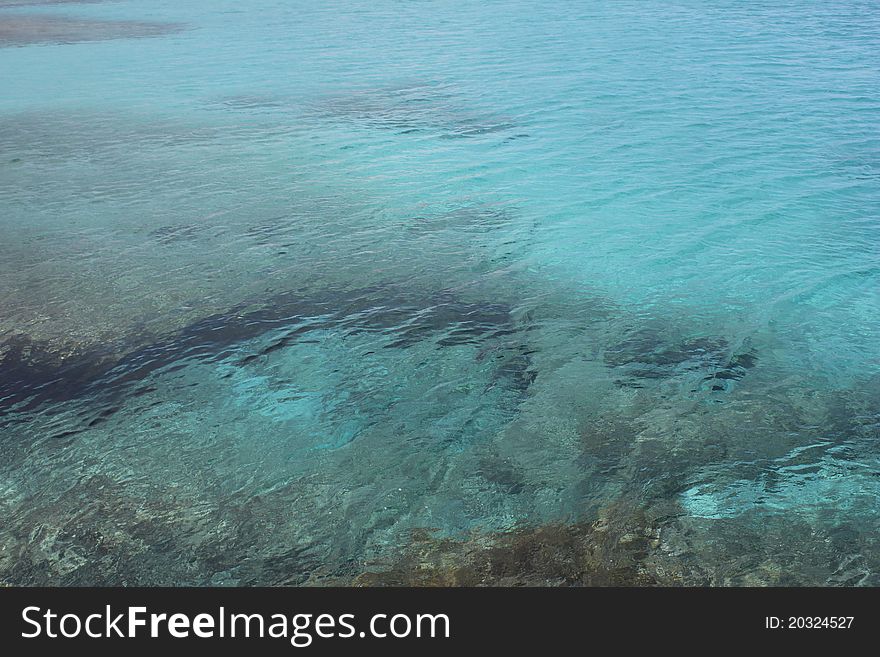 Tropical Waters in The Bahamas