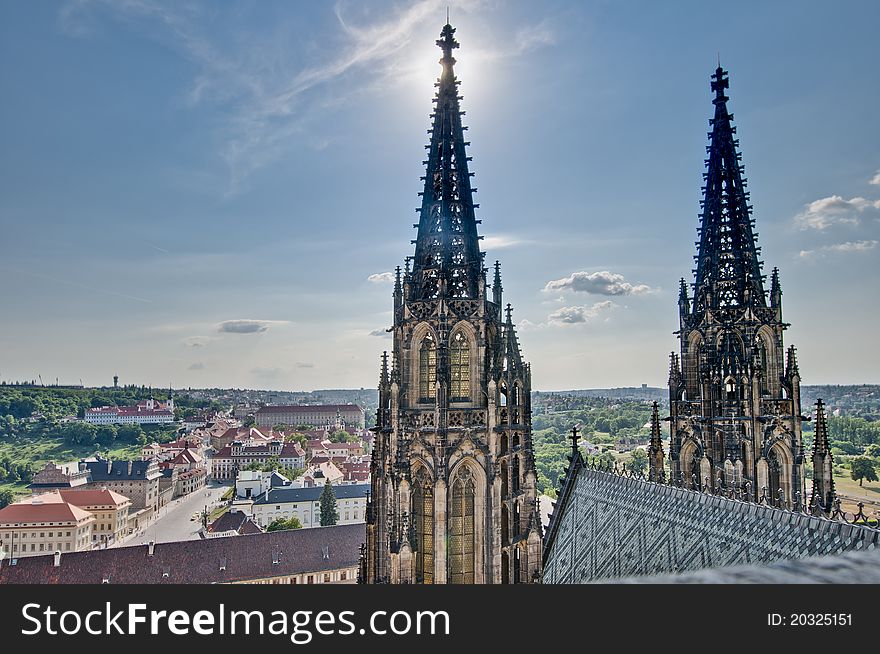 Saint Vitus Cathedral within the Castle of Prague