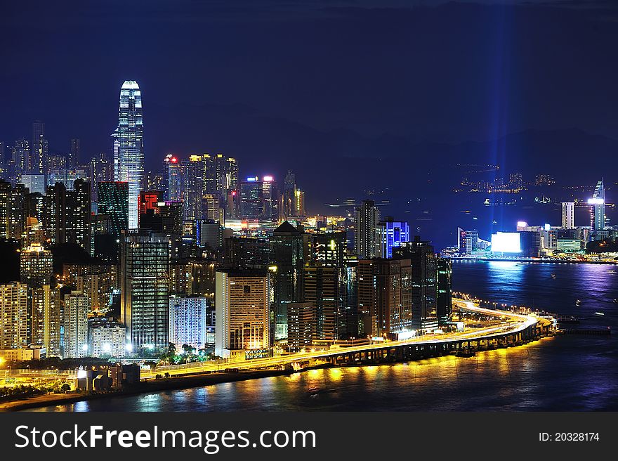 Hong Kong Night Coast