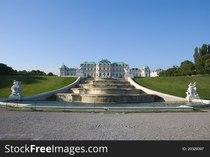 Belvedere With Fountain