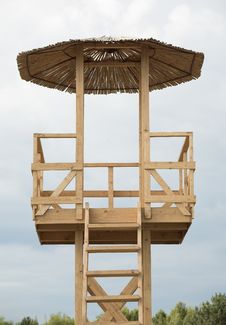 Water Rescuer S Beach Tower Stock Images Water Rescuer S Beach Tower Stock Images