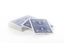 A Set Of Playing Cards Royalty Free Stock Photography
