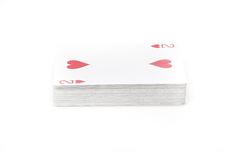 A Set Of Playing Cards Stock Images