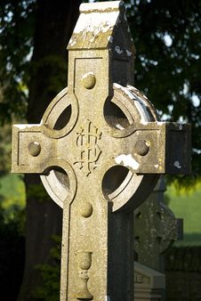 Irish Celtic Cross Stock Images