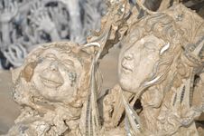 Scary Sculpture With Hope Stock Photos Scary Sculpture With Hope Stock Photos