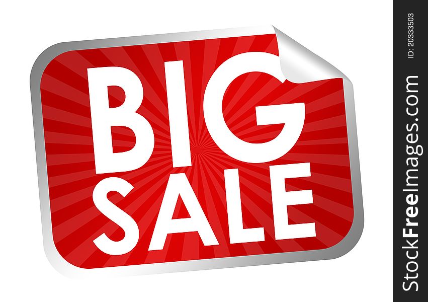 Big Sale Label