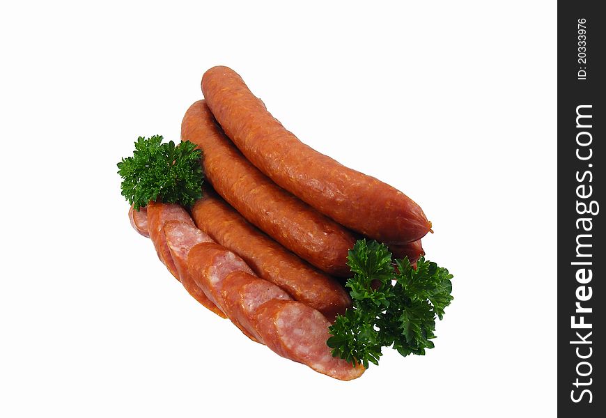 Salami Sausage with Parsley