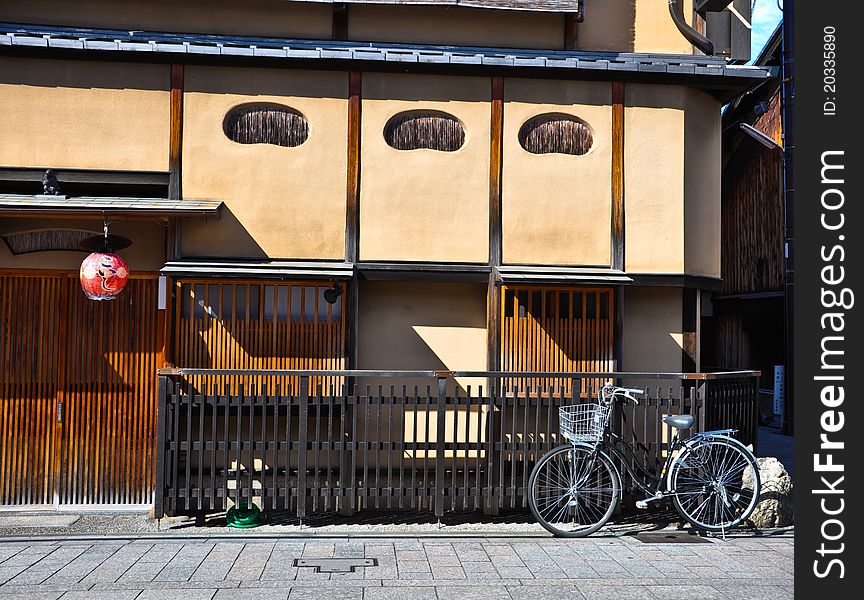 Japanese house in Kyoto, Japan