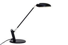 Black Desk Lamp Royalty Free Stock Image