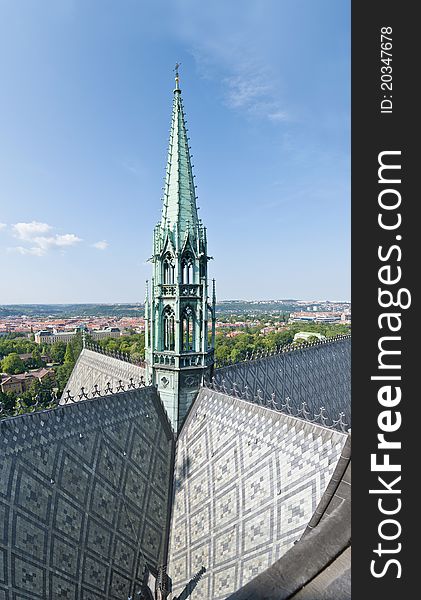 Saint Vitus Cathedral within the Castle of Prague