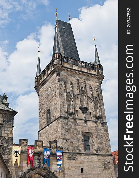 Mala Strana Bridge Tower at Charles Bridge