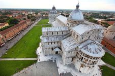 Cathedral Square In Pisa, Italy Royalty Free Stock Image