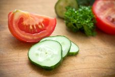 Sliced Vegetables Royalty Free Stock Photography Sliced Vegetables Royalty Free Stock Photography