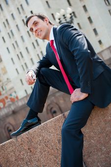 Businessman Calling Stock Images