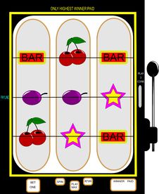 Slot Machine Royalty Free Stock Images Slot Machine Royalty Free Stock Images