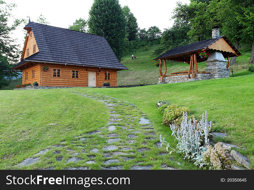 Historic house in Slovak Republic.