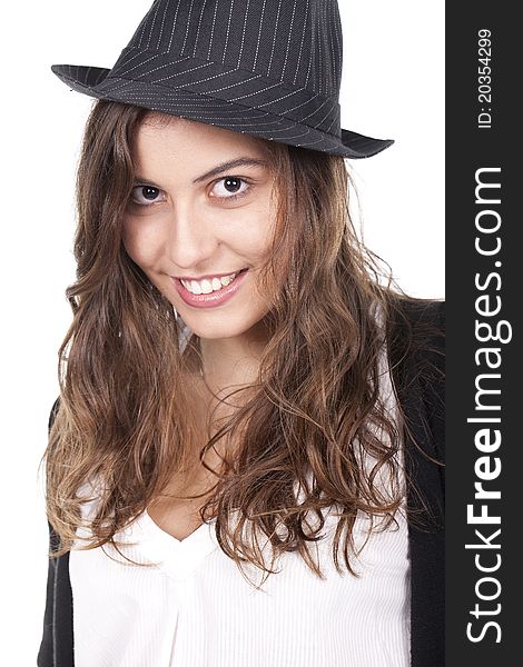 Woman Wearing A Hat