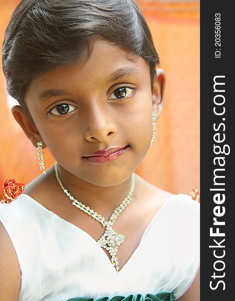 Indian  Cute Little Girl