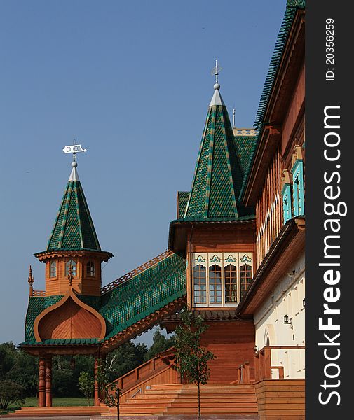 Towers of the Palace of Tsar Alexei Mikhailovich