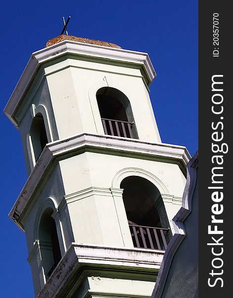 Old San Juan - Historic Colonial Church Bell Tower
