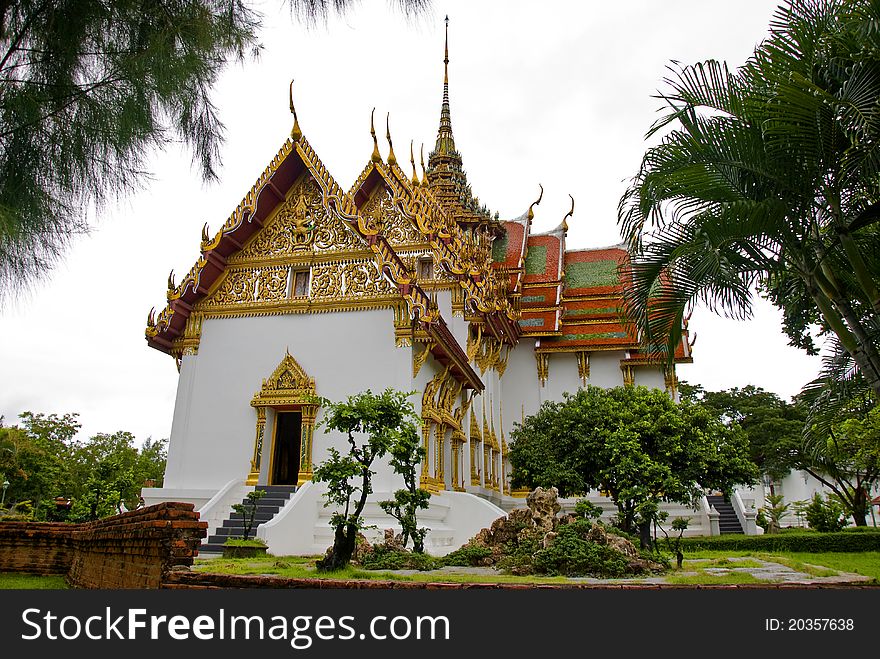 Dusit Maha Prasat Throne Hall. The actual size model.