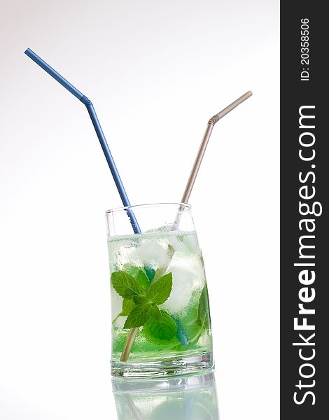 Tall Drink With Mint And Ice