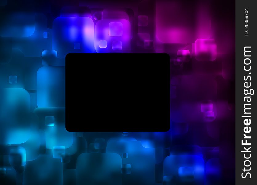 Abstract glowing background. EPS 8