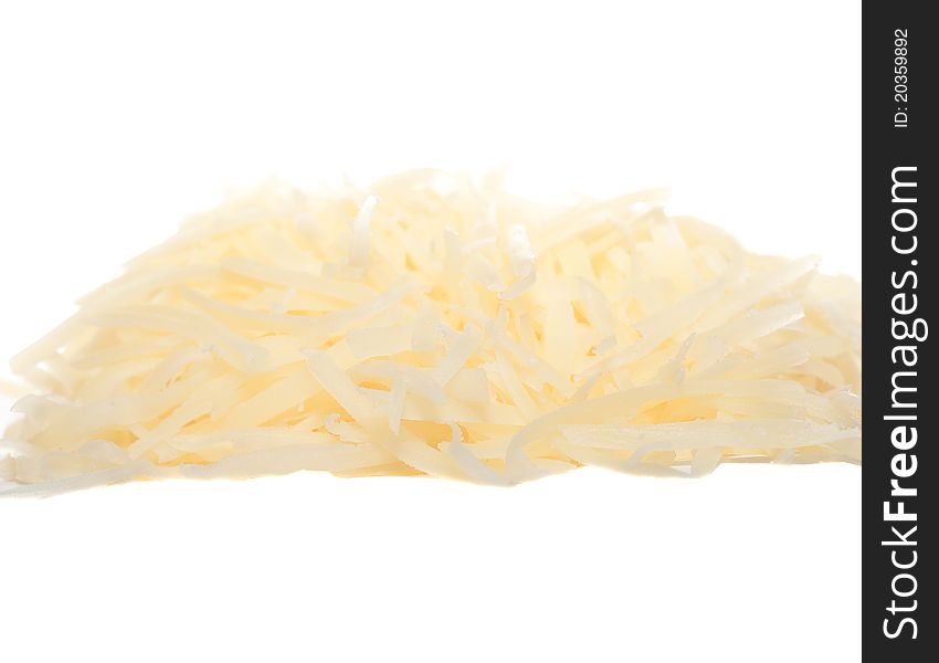 Abstract background of grated cheese. Abstract background of grated cheese