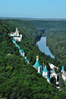 Monastery On The River Stock Images Monastery On The River Stock Images