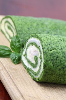 Spinach Rolls Royalty Free Stock Image Spinach Rolls Royalty Free Stock Image