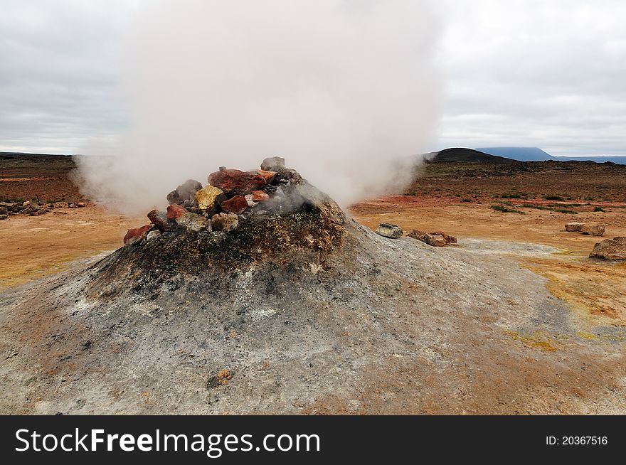 Hverir Geothermal Area Sometimes known as HverarÃ¶nd this spot is adjacent to the Ring Road near Krafla. Hverir Geothermal Area Sometimes known as HverarÃ¶nd this spot is adjacent to the Ring Road near Krafla