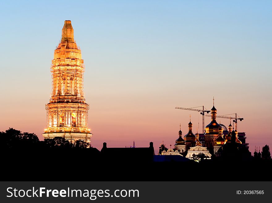 Reconstruction of Kiev Pechersk Lavra, Ukraine