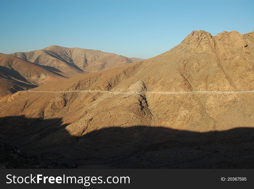 The Winding Roads Of Fuerteventura