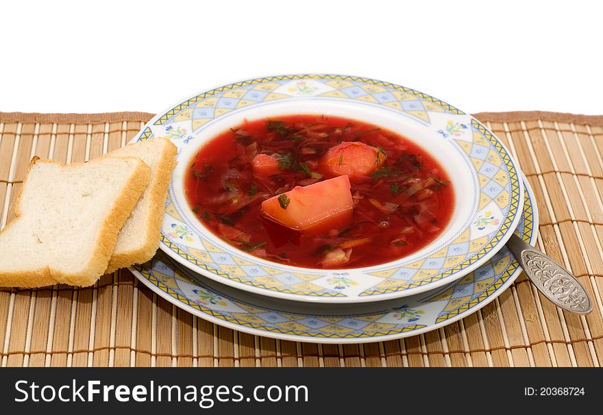 Vegetable soup - borscht