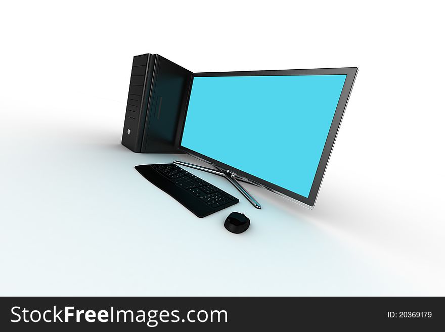 Elegant desktop pc