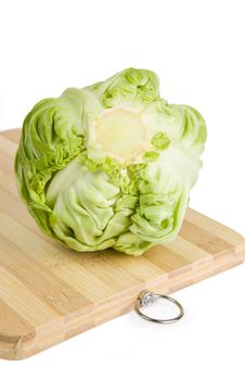 Green Cabbage Royalty Free Stock Photos Green Cabbage Royalty Free Stock Photos